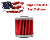 Aftermarket Honda Oil Filter 2521231 / KN116 / HF116 / 15412-MEN-671 for Honda CRF150R CRF150RB CRF250R CRF450R CRF250X CRF450X