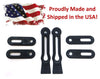 Aftermarket Rubber Hood Straps & Door Strap Body Latch Kit for Yamaha UTV  8V0-77171-00 / 5B4-F2929-00-00 / 94051-115-0000 / 12-1871