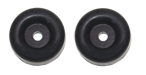 Cargo Trailer Ramp Door Replacement Black Rubber Bumper 2.5 ' Round