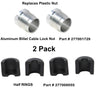 Aftermarket SeaDoo Steering Reverse Cable Aluminum Billet Lock Nut Kit 277001729 277000055 Mulit-Pack