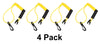 Jetski Floating Lanyard Kawasaki Polaris TigerShark Honda Wetjet Yellow Safety clip