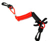 Yamaha Kawasaki Jet Ski Kill Switch Lanyard Jetski PWC Floating Safety Tether - Multiple Colors Red Yellow