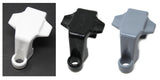 Plastic Pontoon Boat Square Rail Fender Adjuster Hanger Clip - Pick a Pack - Color & Quantity