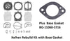 Kawasaki Keihin Rebuild Kit with Base Gasket SBT# 41-202C For Kawasaki PWC  550 650 750 Carb  Ss Xi Js Ts Sc Sx