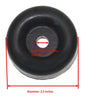 Cargo Trailer Ramp Door Replacement Black Rubber Bumper 2.5 ' Round