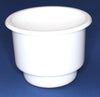 3 5/8 White Jumbo Cup Boat RV Car Truck Pool Table Sofa Inserts Large Size Free Shipping