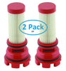 Aftermarket Red Fuel Filter for Mercury Optimax Verado Sierra Replaces 35-884380t / 35-8m0020349 Outboard 2 Stroke 4 Stroke